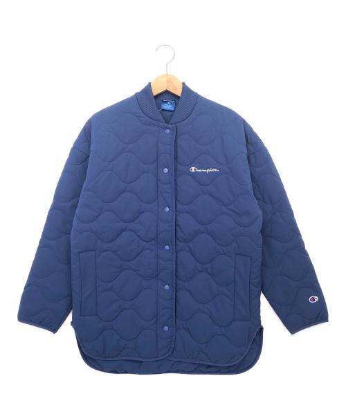 Champion（チャンピオン）Champion (チャンピオン) キルティングジャケット ネイビー サイズ:M 未使用品の古着・服飾アイテム