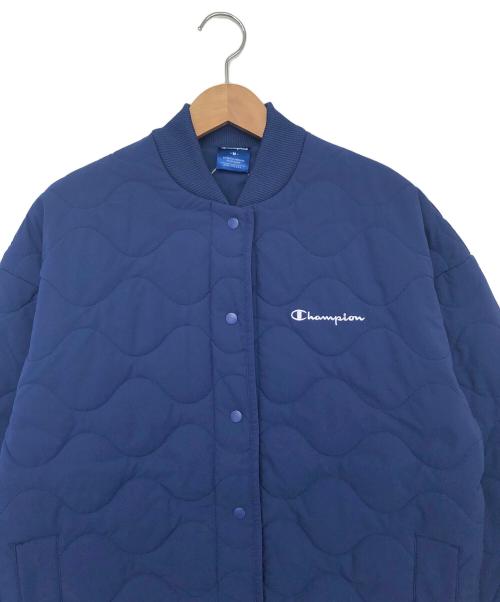 Champion（チャンピオン）Champion (チャンピオン) キルティングジャケット ネイビー サイズ:M 未使用品の古着・服飾アイテム