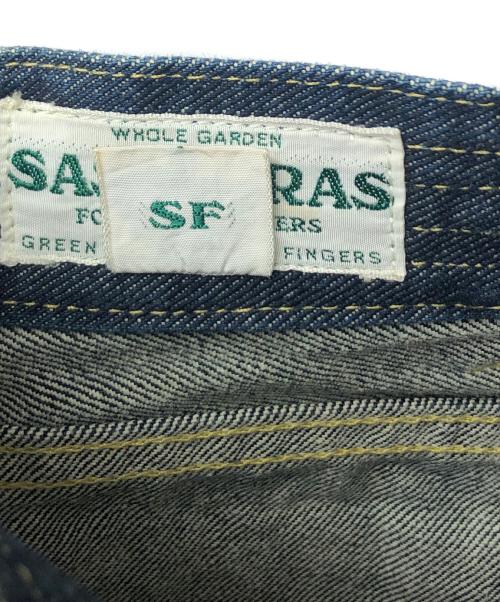 SASSAFRAS（ササフラス）SASSAFRAS (ササフラス) フォールリーフスプレイヤーパンツ インディゴ サイズ:Mの古着・服飾アイテム