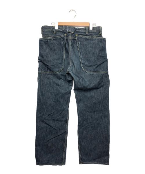 SASSAFRAS（ササフラス）SASSAFRAS (ササフラス) フォールリーフスプレイヤーパンツ インディゴ サイズ:Lの古着・服飾アイテム