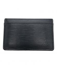 LOUIS VUITTON（ルイ ヴィトン）の古着「パスケース」｜ブラック