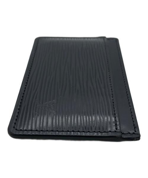 LOUIS VUITTON（ルイ ヴィトン）LOUIS VUITTON (ルイ ヴィトン) パスケース ブラックの古着・服飾アイテム