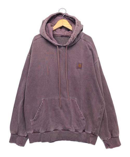 CarHartt（カーハート）CarHartt (カーハート) プルオーバーパーカー レッド サイズ:Mの古着・服飾アイテム