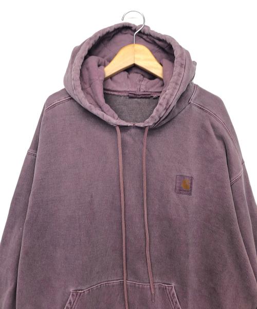 CarHartt（カーハート）CarHartt (カーハート) プルオーバーパーカー レッド サイズ:Mの古着・服飾アイテム