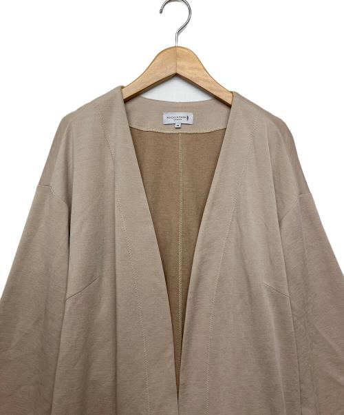 MACKINTOSH LONDON（マッキントッシュ ロンドン）MACKINTOSH LONDON (マッキントッシュ ロンドン) ロングカーディガン ベージュ サイズ:44の古着・服飾アイテム