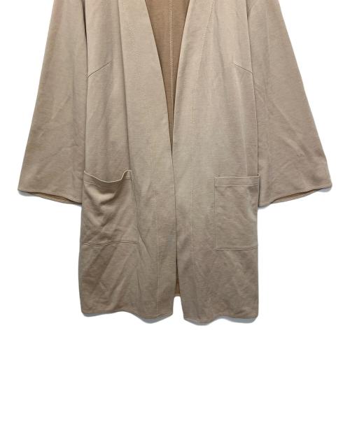 MACKINTOSH LONDON（マッキントッシュ ロンドン）MACKINTOSH LONDON (マッキントッシュ ロンドン) ロングカーディガン ベージュ サイズ:44の古着・服飾アイテム