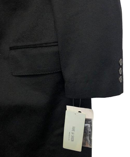FAIRE LA SAISON（FAIRE LA SAISON）FAIRE LA SAISON (FAIRE LA SAISON) カシミヤコート ブラック サイズ:Sの古着・服飾アイテム
