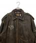 HARLEY-DAVIDSON (ハーレーダビッドソン) ライダースジャケット ブラウン サイズ:L　：14000円