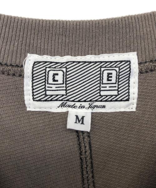 C.E（シーイー）C.E (シーイー) CREW NECK DBL KNIT SHORT SLEEVE グレー サイズ:Mの古着・服飾アイテム
