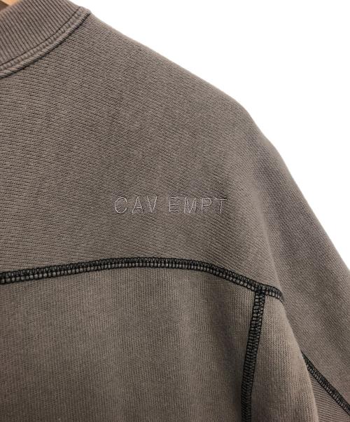 C.E（シーイー）C.E (シーイー) CREW NECK DBL KNIT SHORT SLEEVE グレー サイズ:Mの古着・服飾アイテム