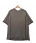 C.E（シーイー）の古着「CREW NECK DBL KNIT SHORT SLEEVE」｜グレー