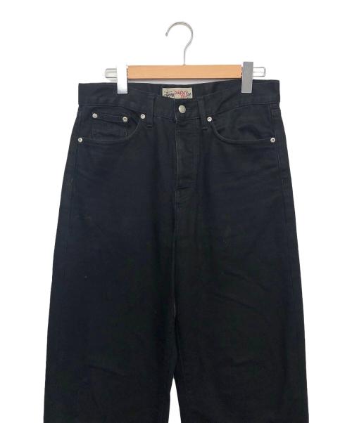 stussy（ステューシー）stussy (ステューシー) ブラックデニム ブラック サイズ:30の古着・服飾アイテム