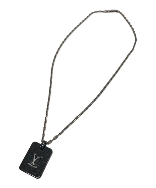 LOUIS VUITTON（ルイ ヴィトン）LOUIS VUITTON (ルイ ヴィトン) パンダンティフ シャンゼリゼPM　シルバーネックレス ブラックの古着・服飾アイテム