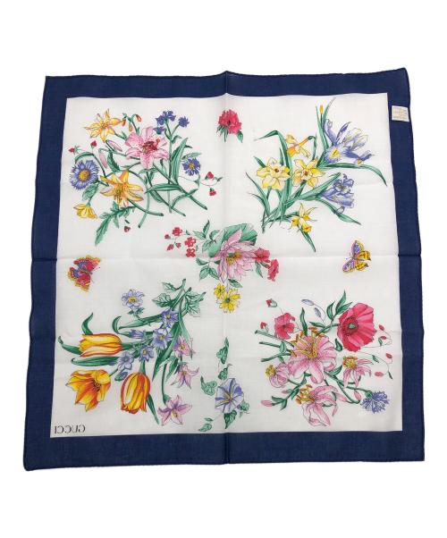 GUCCI（グッチ）GUCCI (グッチ) フローラ　ハンカチの古着・服飾アイテム