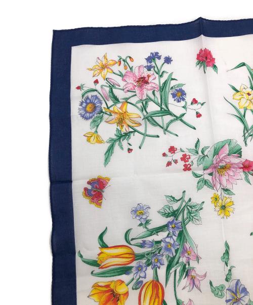 GUCCI（グッチ）GUCCI (グッチ) フローラ　ハンカチの古着・服飾アイテム