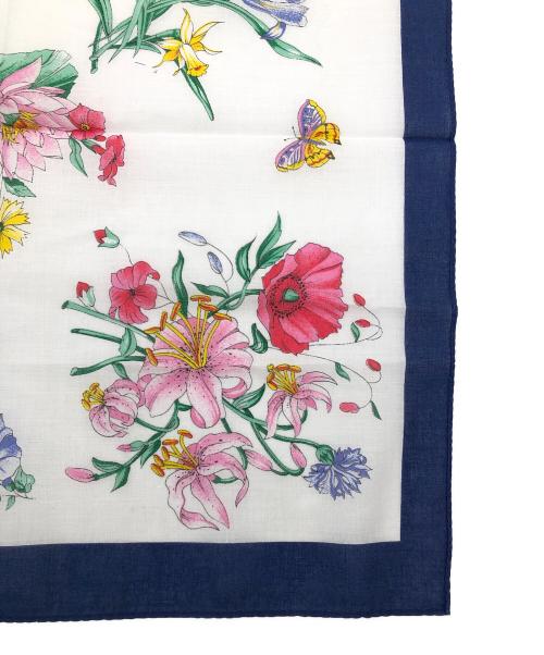 GUCCI（グッチ）GUCCI (グッチ) フローラ　ハンカチの古着・服飾アイテム