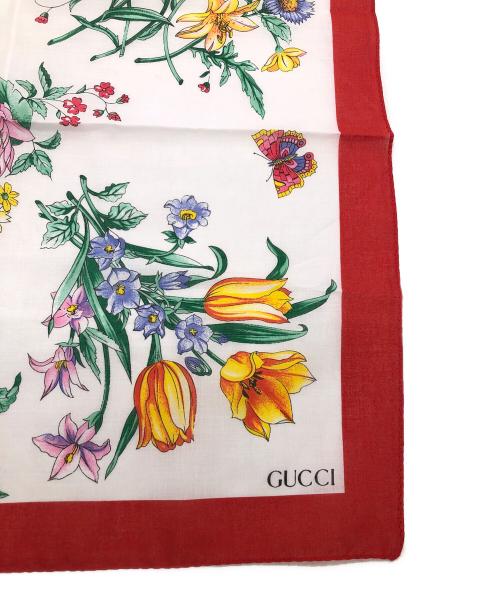 GUCCI（グッチ）GUCCI (グッチ) フローラ ハンカチの古着・服飾アイテム