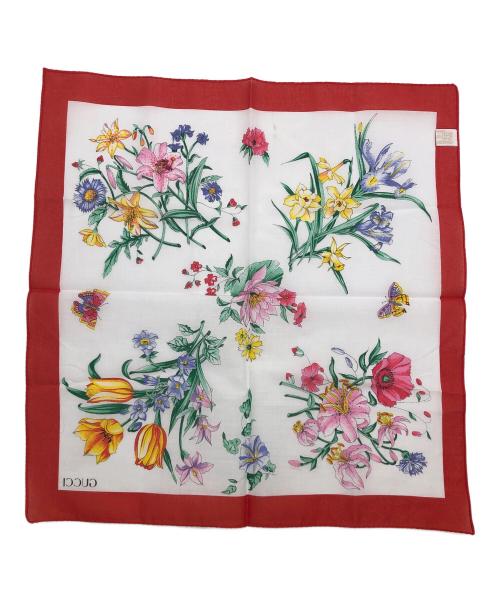 GUCCI（グッチ）GUCCI (グッチ) フローラ ハンカチの古着・服飾アイテム