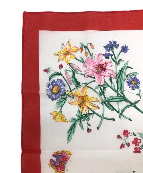 GUCCI（グッチ）GUCCI (グッチ) フローラ ハンカチの古着・服飾アイテム