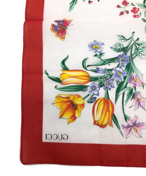 GUCCI（グッチ）GUCCI (グッチ) フローラ ハンカチの古着・服飾アイテム