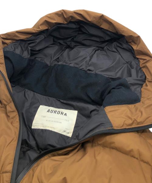 NANGA（ナンガ）NANGA (ナンガ) URBAN RESEARCH DOORS (アーバンリサーチドアーズ) ダウンジャケット ブラウン サイズ:38の古着・服飾アイテム