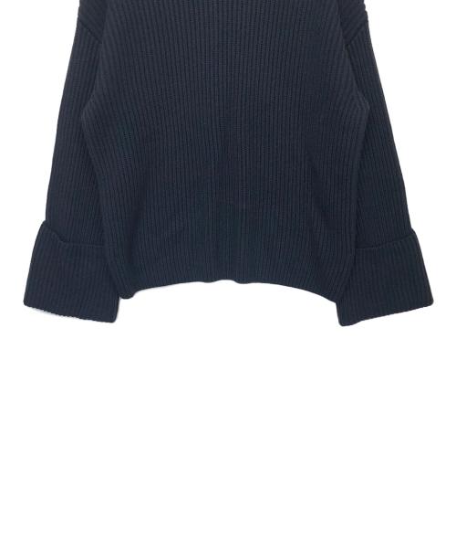BURBERRY（バーバリー）BURBERRY (バーバリー) 厚手ニット ネイビー サイズ:Mの古着・服飾アイテム