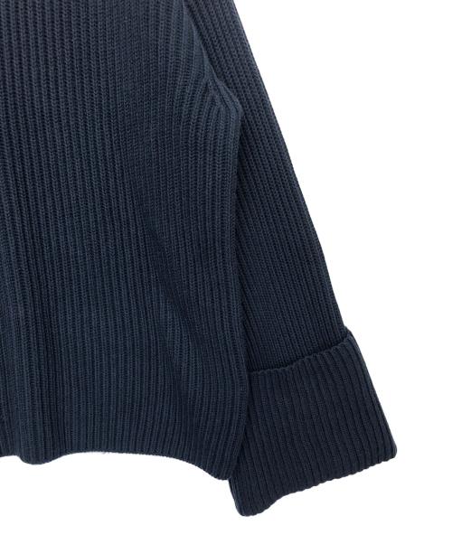BURBERRY（バーバリー）BURBERRY (バーバリー) 厚手ニット ネイビー サイズ:Mの古着・服飾アイテム