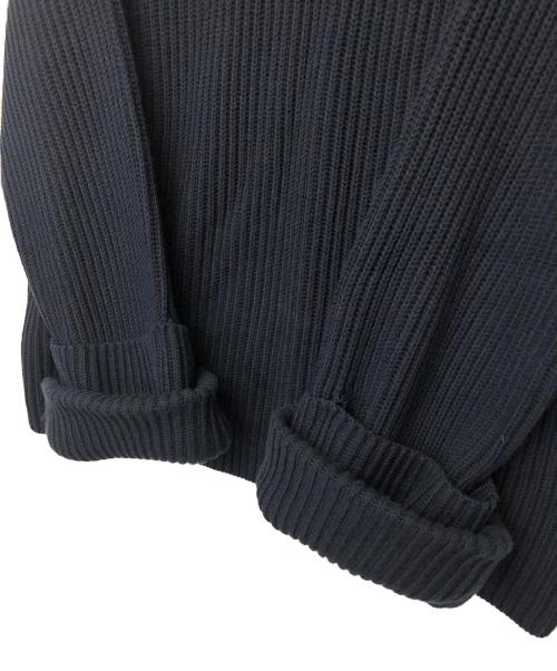 BURBERRY（バーバリー）BURBERRY (バーバリー) 厚手ニット ネイビー サイズ:Mの古着・服飾アイテム