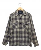 PENDLETONペンドルトン）の古着「70sボードシャツ」｜グレー