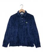 IZOD LACOSTEアイゾッド ラコステ）の古着「ポロシャツ 糸巻タグ 70s」｜ネイビー