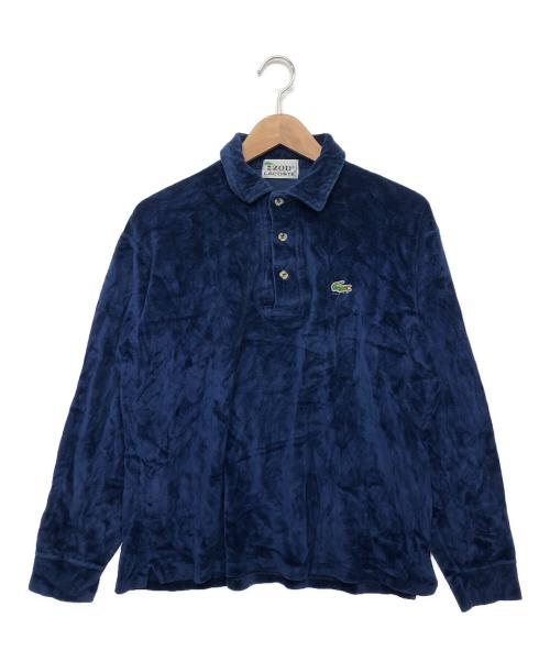 IZOD LACOSTE（アイゾッド ラコステ）IZOD LACOSTE (アイゾッド ラコステ) ポロシャツ 糸巻タグ 70s ネイビー サイズ:Mの古着・服飾アイテム