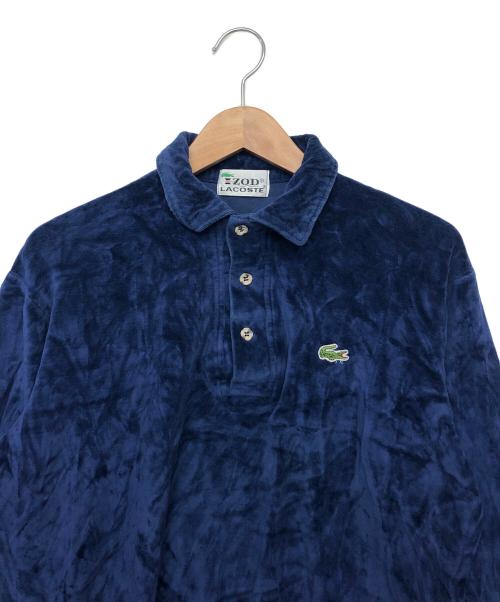 IZOD LACOSTE（アイゾッド ラコステ）IZOD LACOSTE (アイゾッド ラコステ) ポロシャツ 糸巻タグ 70s ネイビー サイズ:Mの古着・服飾アイテム