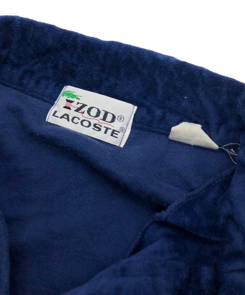 IZOD LACOSTE（アイゾッド ラコステ）IZOD LACOSTE (アイゾッド ラコステ) ポロシャツ 糸巻タグ 70s ネイビー サイズ:Mの古着・服飾アイテム