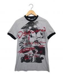 DSQUARED2（ディースクエアード）の古着「半袖カットソー」｜グレー