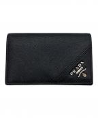 PRADAプラダ）の古着「名刺入れ」｜ブラック