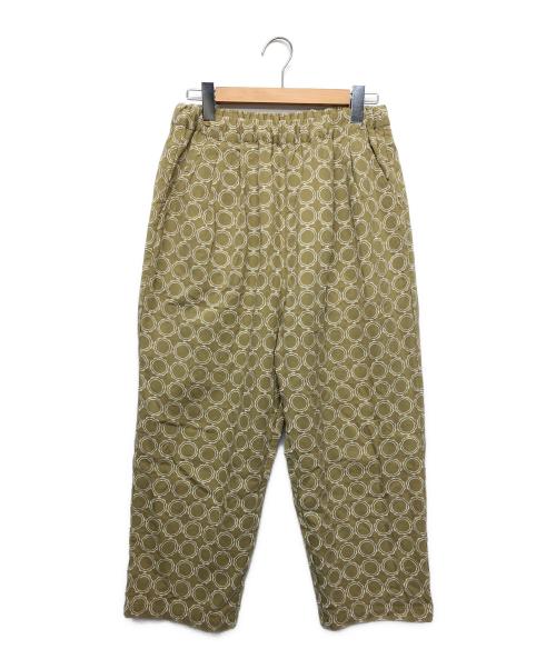 TSUHARU by samansa Mos2（ツハル バイ サマンサモスモス）TSUHARU by Samansa Mos2 (ツハル バイ サマンサモスモス) リングタイル刺繍ストロールパンツ 14..5 サイズ:FREEの古着・服飾アイテム
