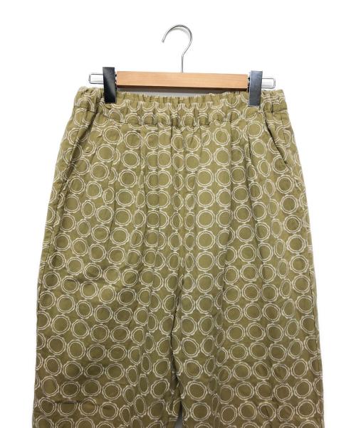 TSUHARU by samansa Mos2（ツハル バイ サマンサモスモス）TSUHARU by Samansa Mos2 (ツハル バイ サマンサモスモス) リングタイル刺繍ストロールパンツ 14..5 サイズ:FREEの古着・服飾アイテム