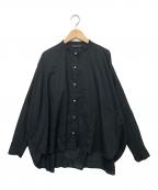 mizuiro-indミズイロインド）の古着「長袖シャツ」｜ブラック
