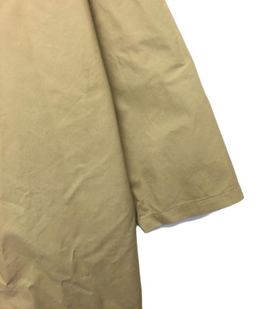 mizuiro-ind（ミズイロインド）mizuiro-ind (ミズイロインド) ステンカラーコート ベージュ サイズ:FREEの古着・服飾アイテム