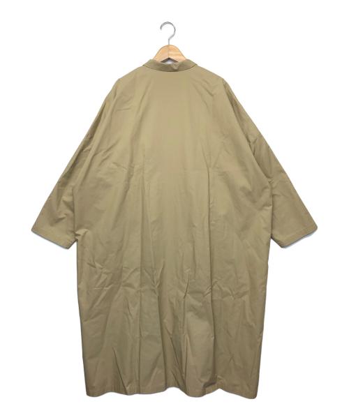 mizuiro-ind（ミズイロインド）mizuiro-ind (ミズイロインド) ステンカラーコート ベージュ サイズ:FREEの古着・服飾アイテム