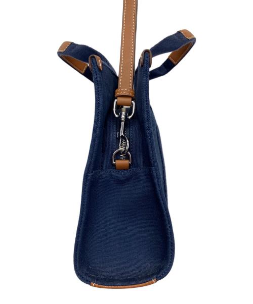 TORY BURCH（トリーバーチ）TORY BURCH (トリーバーチ) 2WAYショルダーバッグ ネイビーの古着・服飾アイテム