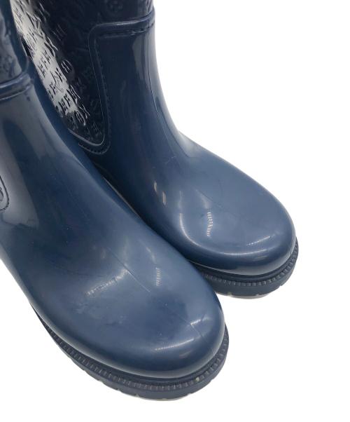 LOUIS VUITTON（ルイ ヴィトン）LOUIS VUITTON (ルイ ヴィトン) スプラッシュライン　レインブーツ ネイビー サイズ:37の古着・服飾アイテム