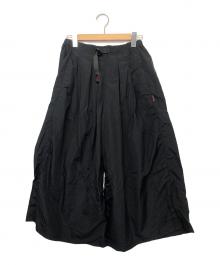 GRAMICCI（グラミチ）の古着「ナイロンフレアパンツ」｜ブラック