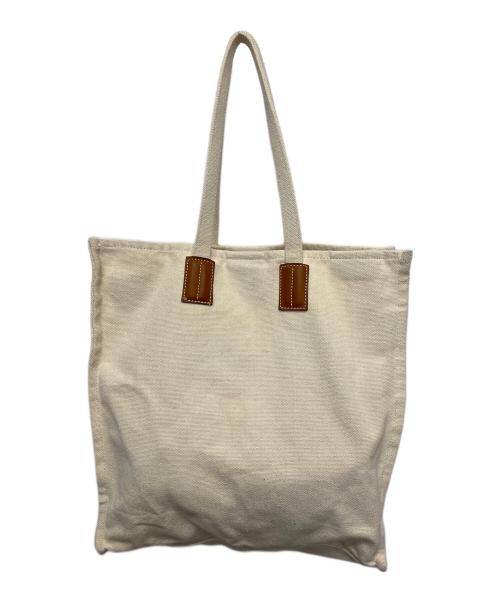 BALLY（バリー）BALLY (バリー) キャンバストートバッグ ベージュの古着・服飾アイテム
