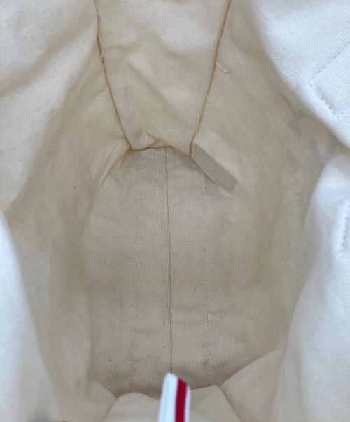 BALLY（バリー）BALLY (バリー) キャンバストートバッグ ベージュの古着・服飾アイテム