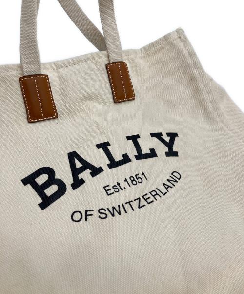 BALLY（バリー）BALLY (バリー) キャンバストートバッグ ベージュの古着・服飾アイテム