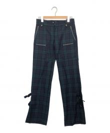 GRACE CONTINENTAL（（グレースコンチネンタル）の古着「カーゴパンツ」｜グリーン×ネイビー
