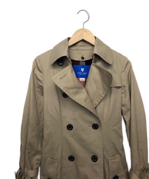 BLUE LABEL CRESTBRIDGE（ブルーレーベルクレストブリッジ）BLUE LABEL CRESTBRIDGE (ブルーレーベルクレストブリッジ) トレンチコート ベージュ サイズ:36の古着・服飾アイテム