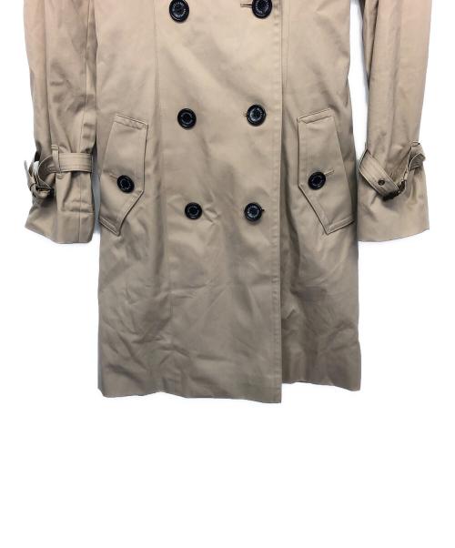 BLUE LABEL CRESTBRIDGE（ブルーレーベルクレストブリッジ）BLUE LABEL CRESTBRIDGE (ブルーレーベルクレストブリッジ) トレンチコート ベージュ サイズ:36の古着・服飾アイテム