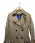 BLUE LABEL CRESTBRIDGE (ブルーレーベルクレストブリッジ) トレンチコート ベージュ サイズ:36：9000円